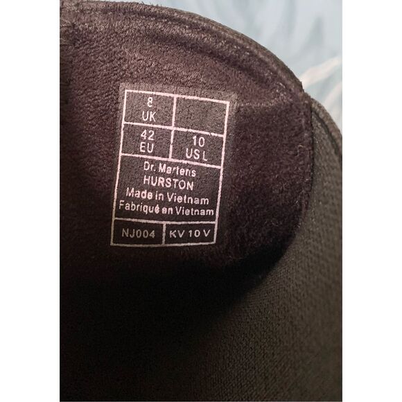 NEW DR. MARTENS HURSTON LEATHER HEELED CHELSEA BOOT women’s US 10 - Picture 6 of 11